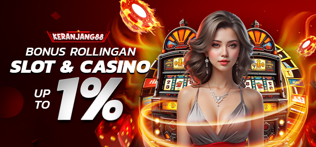 BONUS ROLLINGAN SLOT & CASINO UP TO 1%	