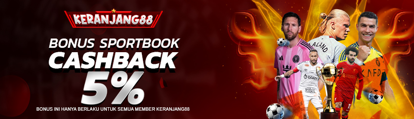 BONUS SPORTBOOK CASHBACK 5%